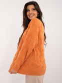 Sweter AT-SW-2361.61 pomarańczowy