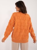Sweter AT-SW-2361.61 pomarańczowy