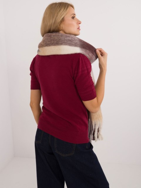 Szalik AT-SZ-2312501.62 ciemny brązowy