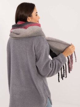 Szalik AT-SZ-2320.50 szaro-czarny