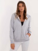 Bluza D10608BC02711B1 szary M