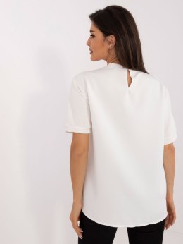 Bluzka LK-BZ-509686.92 biało-różowy S/M