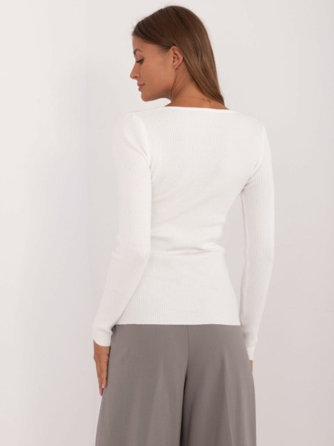 Sweter AT-SW-2332-2.62 ecru L/XL