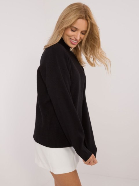 Sweter D93111AD90910A3 czarny XL