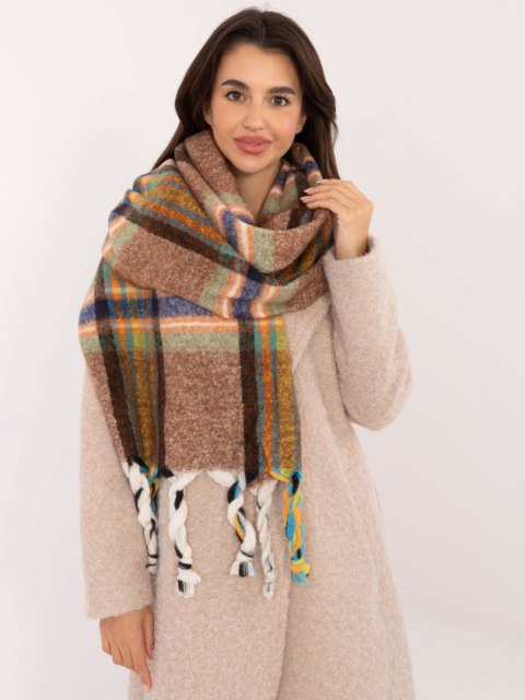 Szalik AT-SZ-231501.03X brązowy