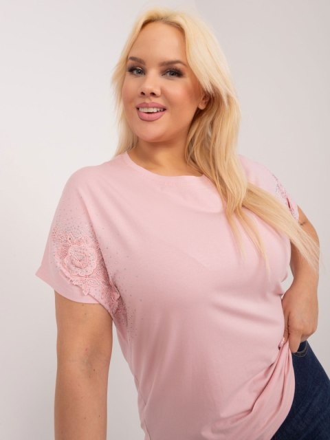 Bluzka PM-BZ-GM2142.71 jasny różowy XL