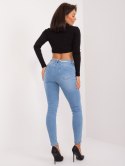 Spodnie jeans PM-SP-J1328-16.28X niebieski XS