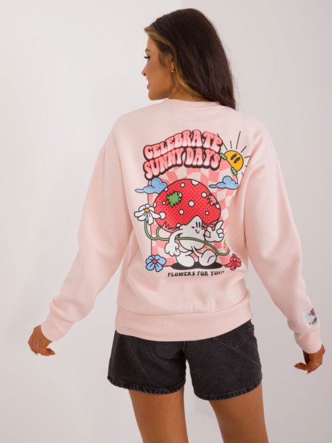 Bluza D10600T02568D jasny różowy M