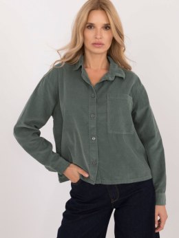 Koszula D70046M11184A1 ciemny zielony L