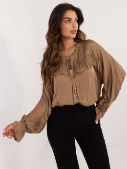 Koszula TW-KS-BI-12022.16P camelowy