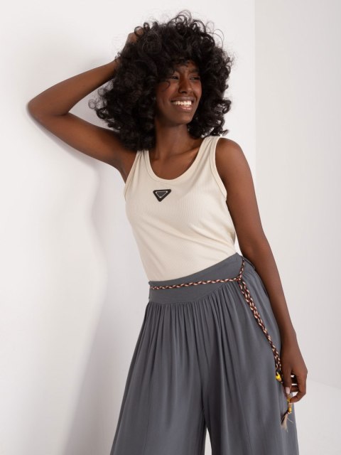 Spodnie TW-SP-BI-81733.14 ciemny szary S