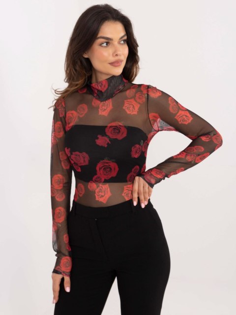 Bluzka DHJ-BZ-18275-2.61 czarno-czerwony