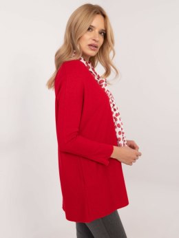 Bluzka DHJ-BZ-19226.91 czerwony