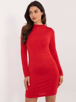 Sukienka DHJ-SK-19935.35 czerwony