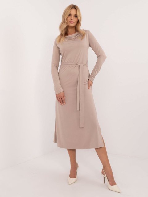 Sukienka LK-SK-509792.21P beżowy S/M