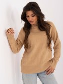 Sweter AT-SW-2342-1.35 camelowy