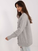 Sweter AT-SW-23525.21 szary