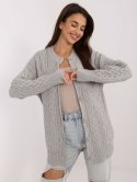 Sweter AT-SW-23525.21 szary