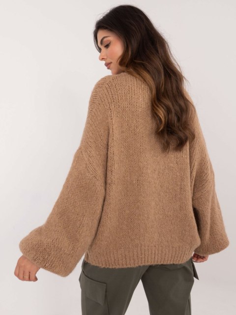 Sweter TW-SW-BI-3565.69 camelowy