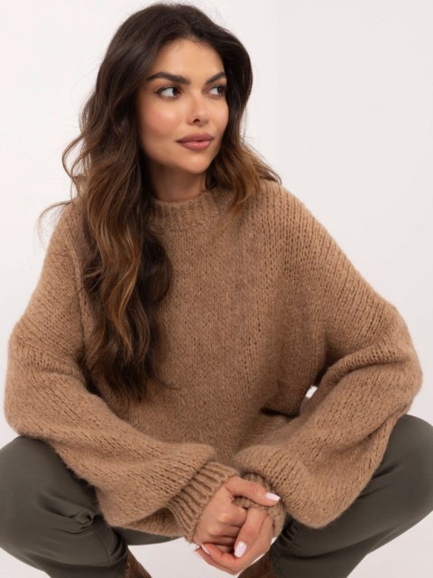 Sweter TW-SW-BI-3565.69 camelowy