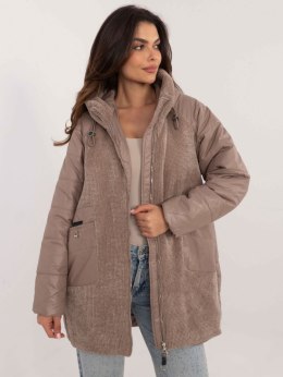 Kurtka MBM-KR-F-23301.84 jasny brązowy S