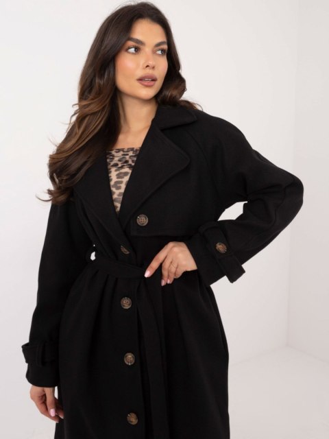 Płaszcz TW-PL-BI-2209.71P czarny S