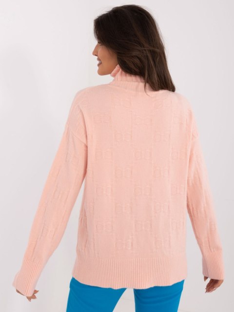 Sweter AT-SW-2342-1.35 brzoskwiniowy