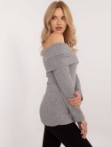 Sweter DHJ-SW-A2449.33 szary