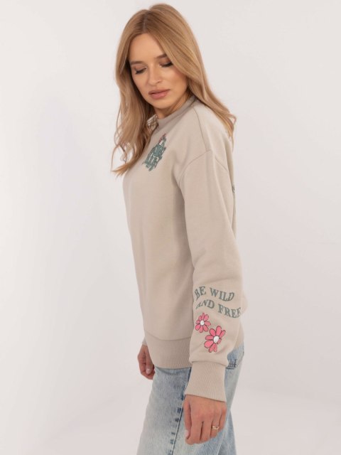 Bluza D10600T02568G beżowy S