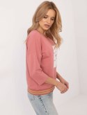 Bluzka CLM-BZ-1268.67 ciemny różowy XL
