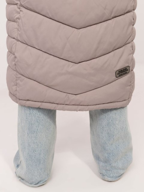 Płaszcz D51160XB44540A1 ciemny bezowy XL