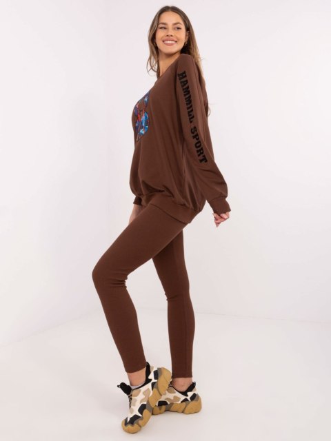 Komplet EM-KMPL-850.08 brązowy