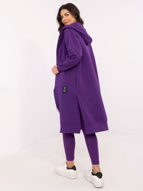 Komplet EM-KMPL-851.86P ciemny fioletowy