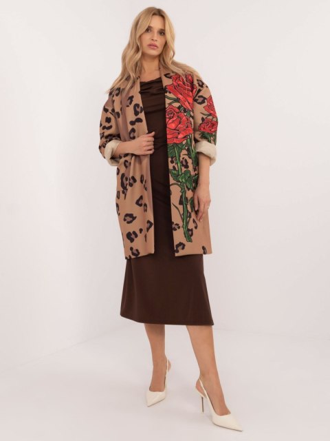 Płaszcz DHJ-PL-19821.60P camelowy