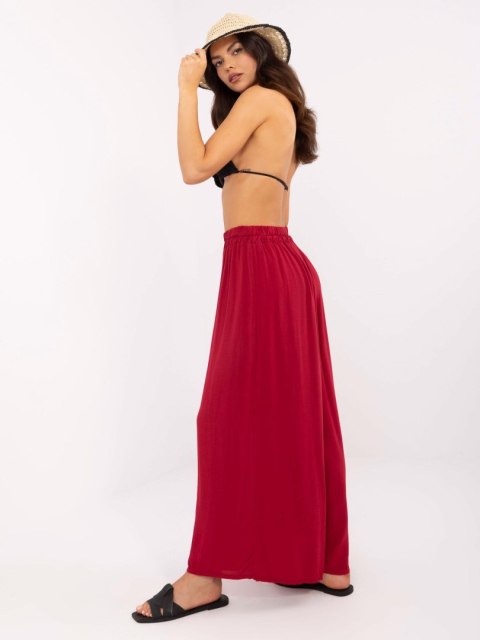 Spodnie TW-SP-BI-82353.39 bordowy S