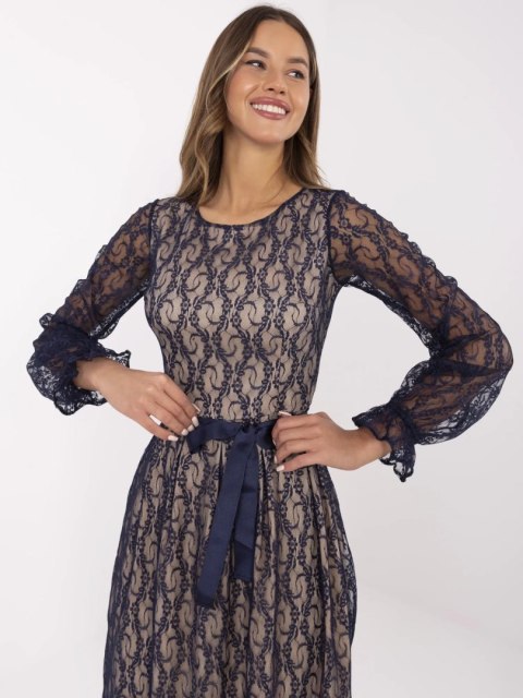 Sukienka LK-SK-509941.70P granatowy 42