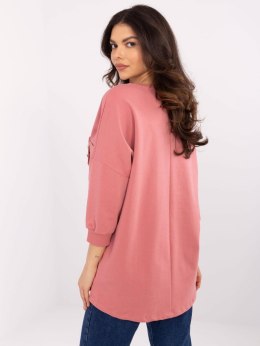 Bluzka CLM-BZ-1263.49 ciemny różowy S