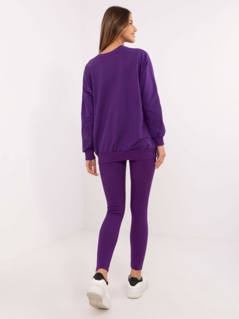 Komplet EM-KMPL-850.93 ciemny fioletowy