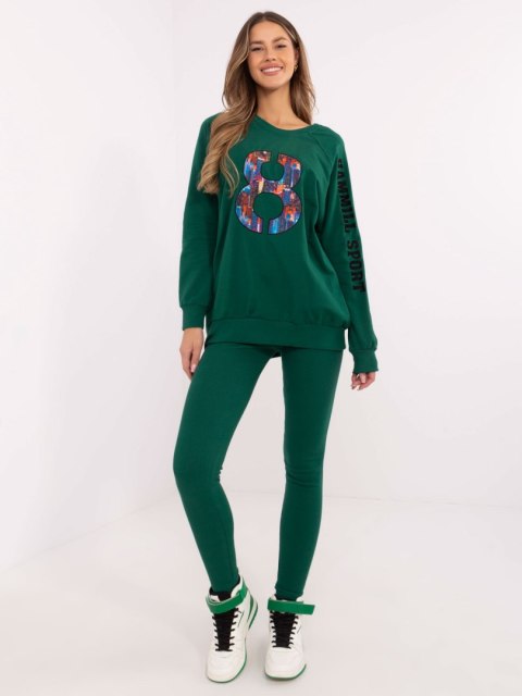 Komplet EM-KMPL-850.18 ciemny zielony