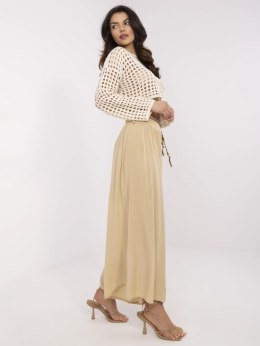 Spodnie TW-SP-BI-81733.14 beżowy L