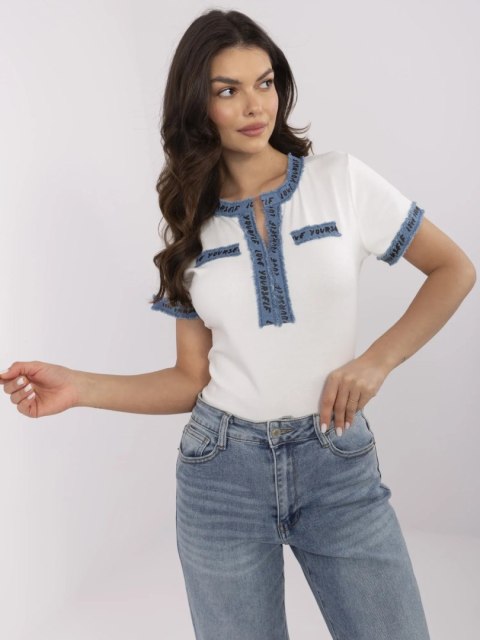 T-shirt NM-TS-V8295.35 ecru