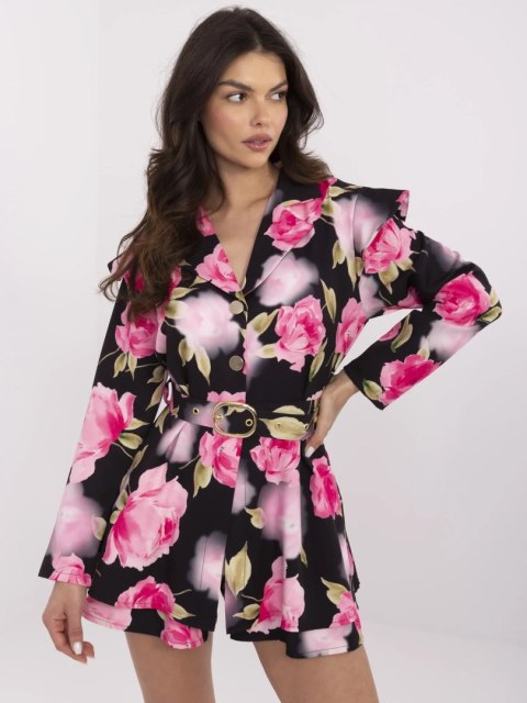 Kombinezon DHJ-KO-20615-2.60 czarno-różowy