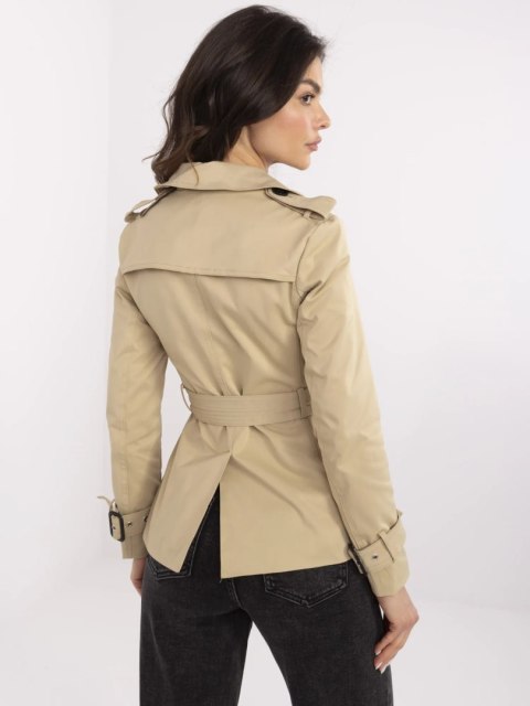 Płaszcz NM-PL-Q22-1805-5.96 camelowy 2XL