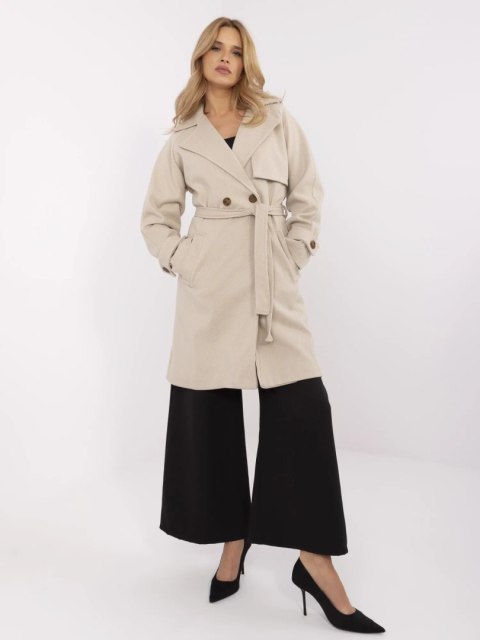 Płaszcz TW-PL-BI-2309.86 beżowy L