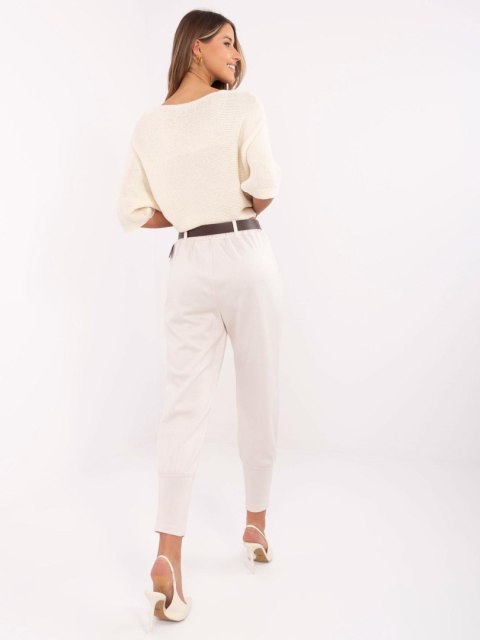 Spodnie DHJ-SP-20316.16 jasny beżowy