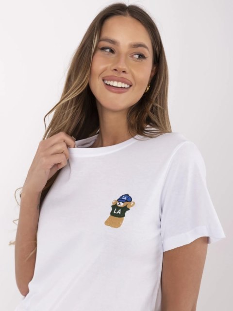 T-shirt CLM-TS-1663.96 biały XL