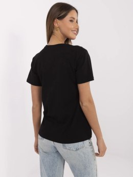 T-shirt CLM-TS-1663.96 czarny XL