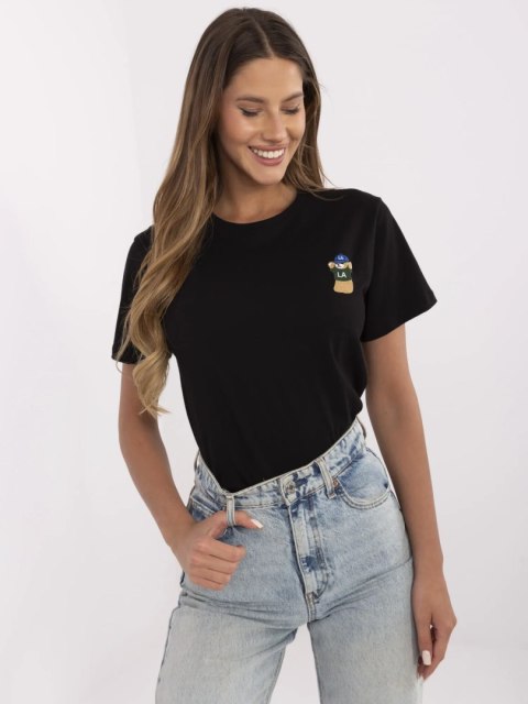 T-shirt CLM-TS-1663.96 czarny XL