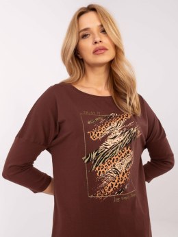 Bluzka CLM-BZ-0052.37 brązowy M