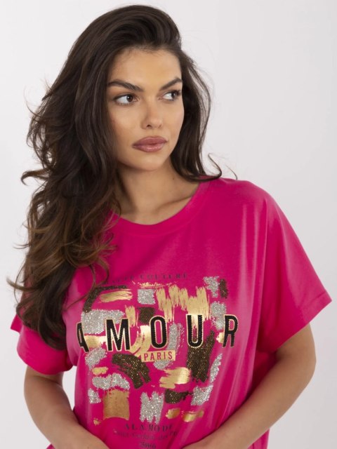 Bluzka CLM-BZ-1701.81 fuksjowy L/XL